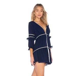 Revolve Dahlia Dress in Navy ale by alessandra